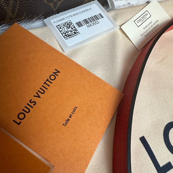 ❤️SOLD IN M❤️Authentic Brand new LOUIS VUITTON Monogram Flower Tote Coquelic 👜 - Picture 9 of 16